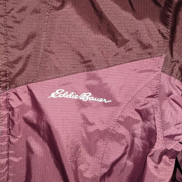 Eddie Bauer windbreaker raincoat - Picture 2 of 6